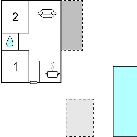 Two-bedroom In * Pomer